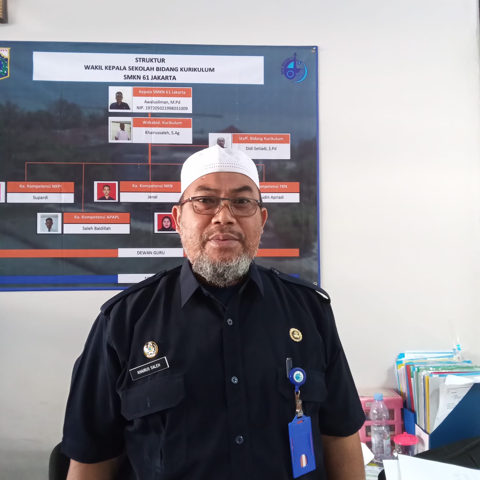 Foto Wakasek Humas KHAIRUS SALEH