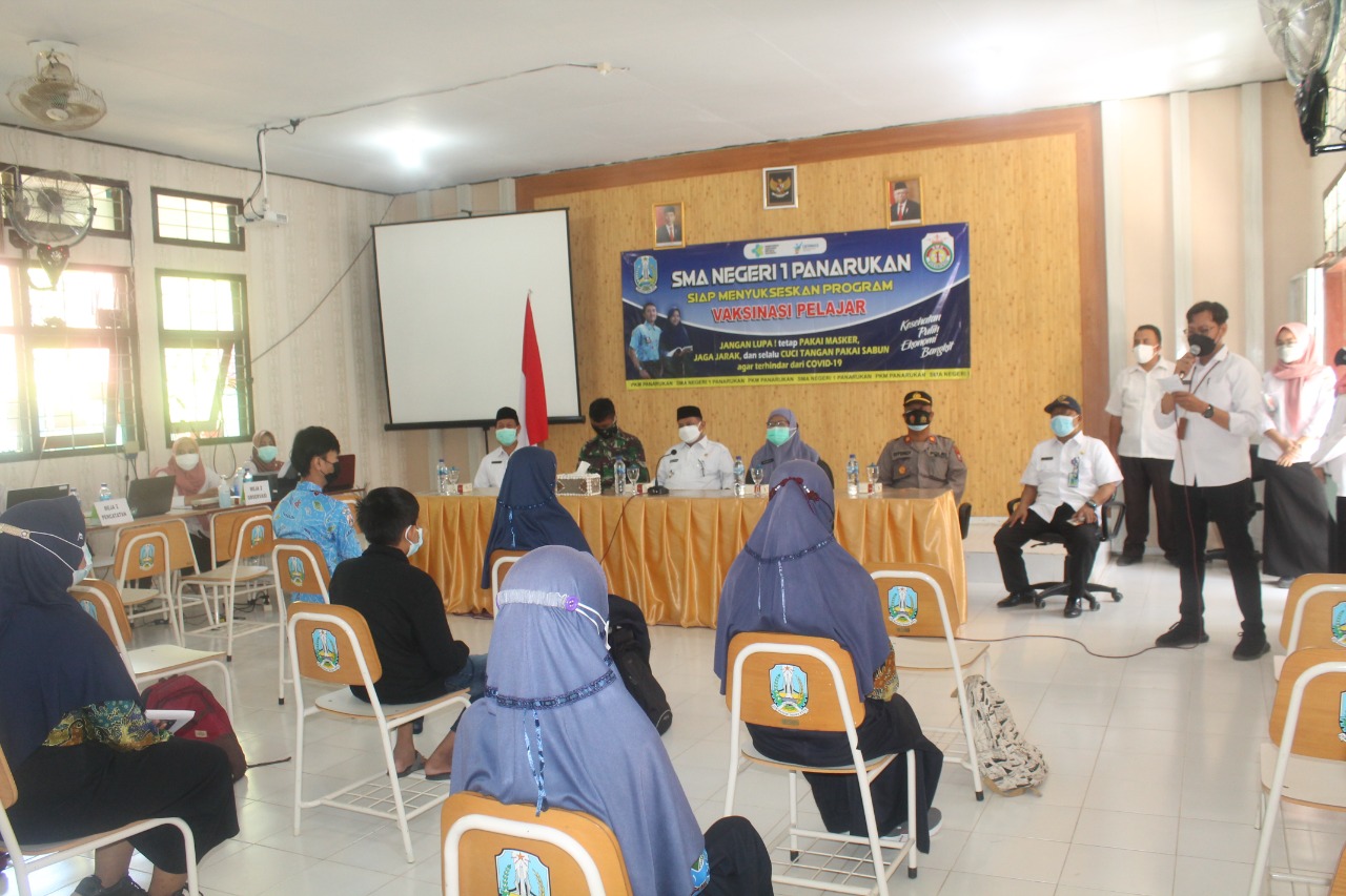 Launcing Kegiatan Vaksinasi Covid-19 untuk Pelajar