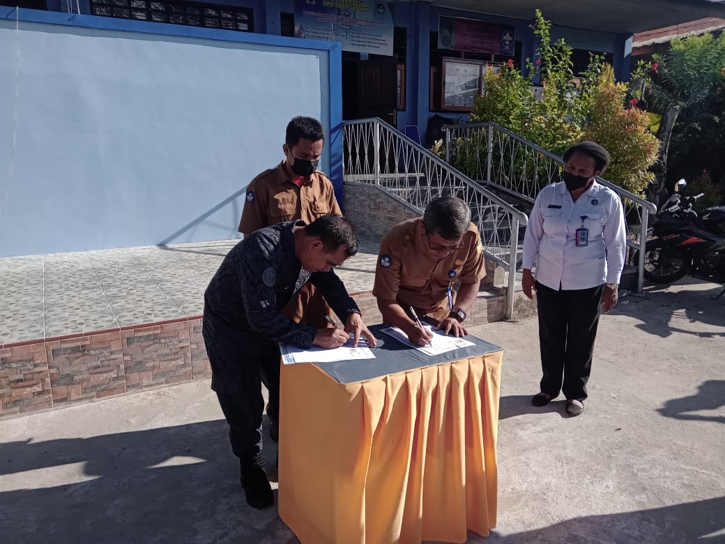 Penandatanganan MoU dengan BNN Kab. Jayapura