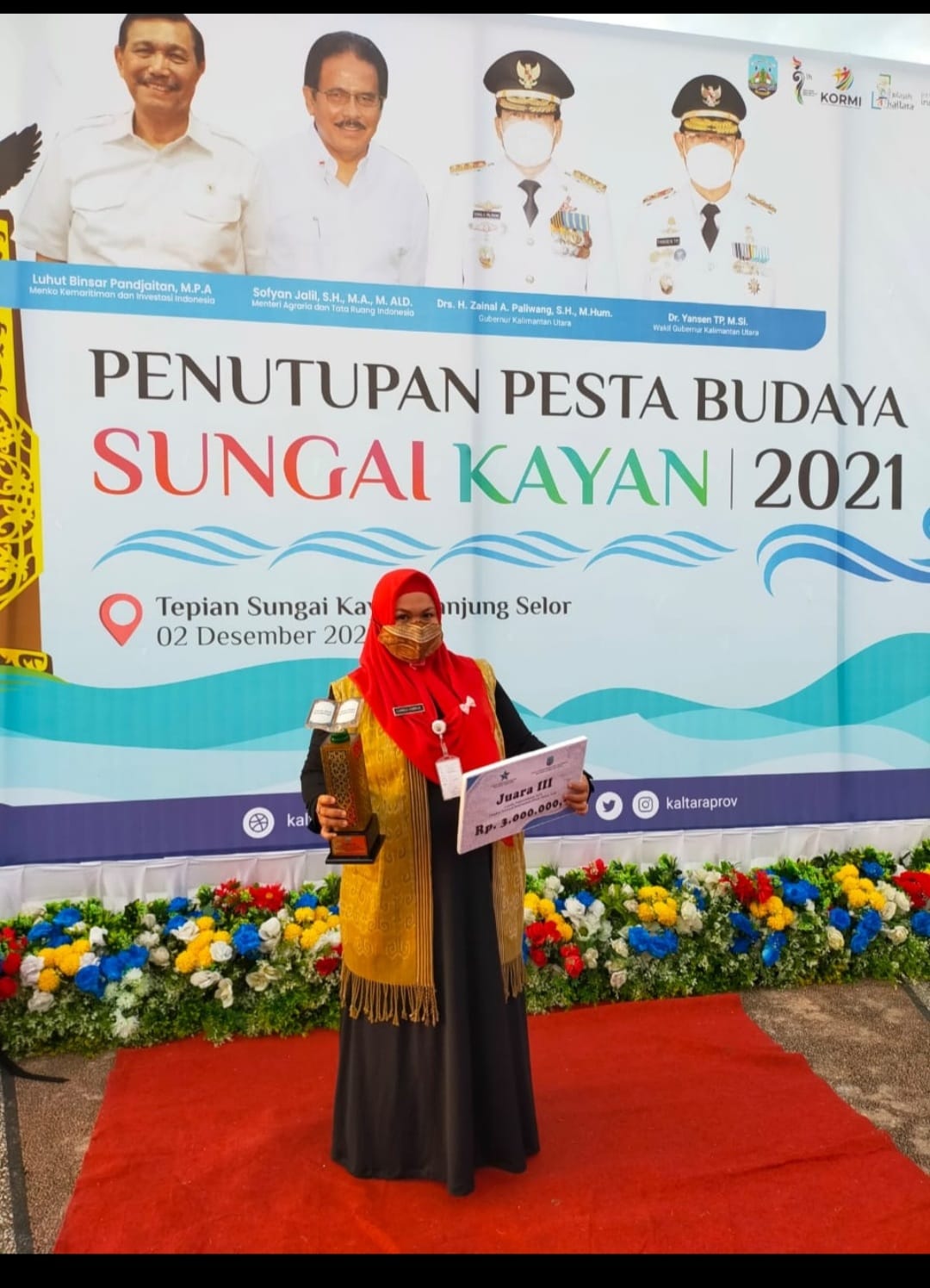 PENUTUPAN PESTA BUDAYA SUNGAI KAYAN