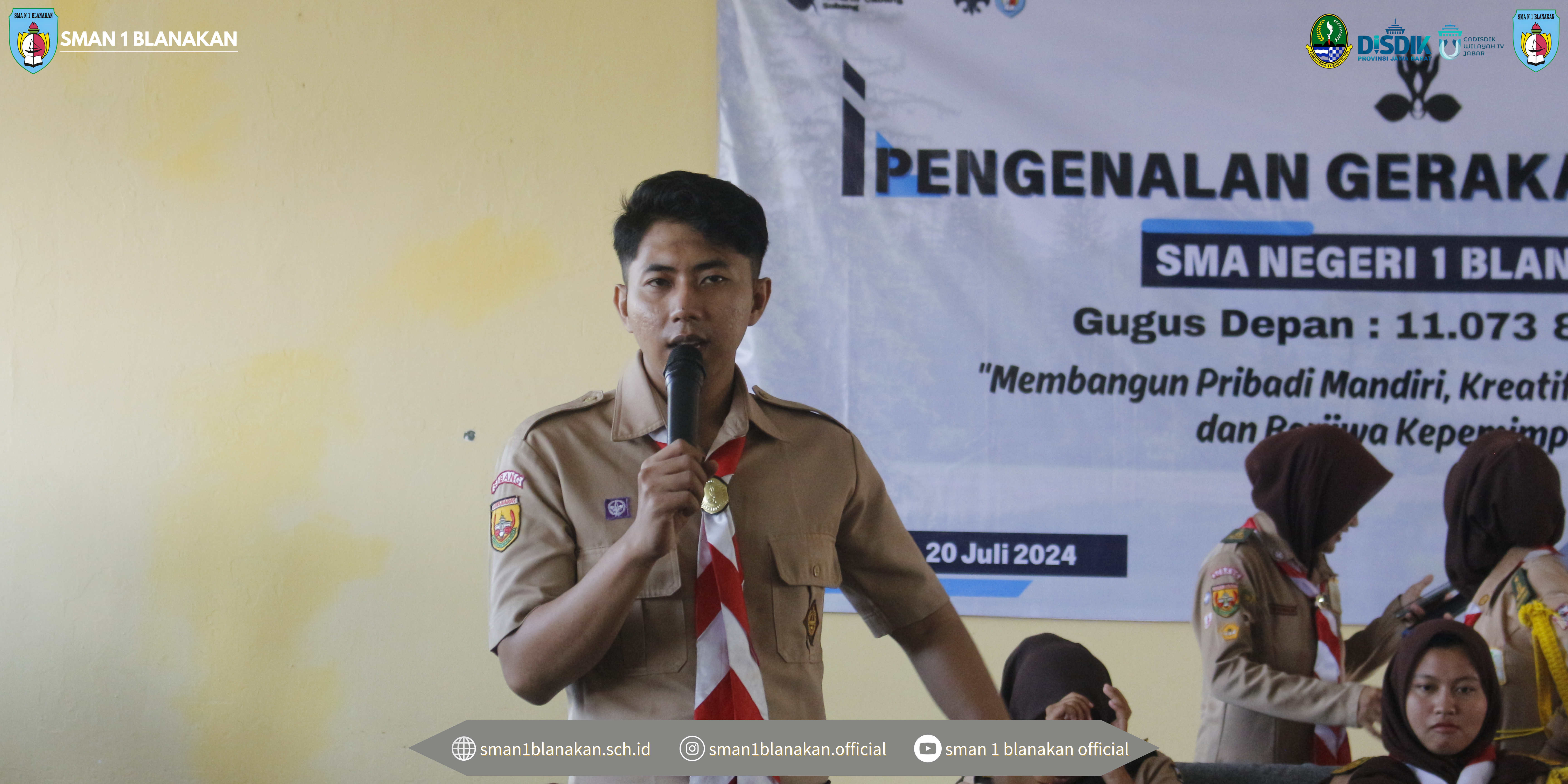 PENGENALAN GERAKAN PRAMUKA SMAN 1 BLANAKAN