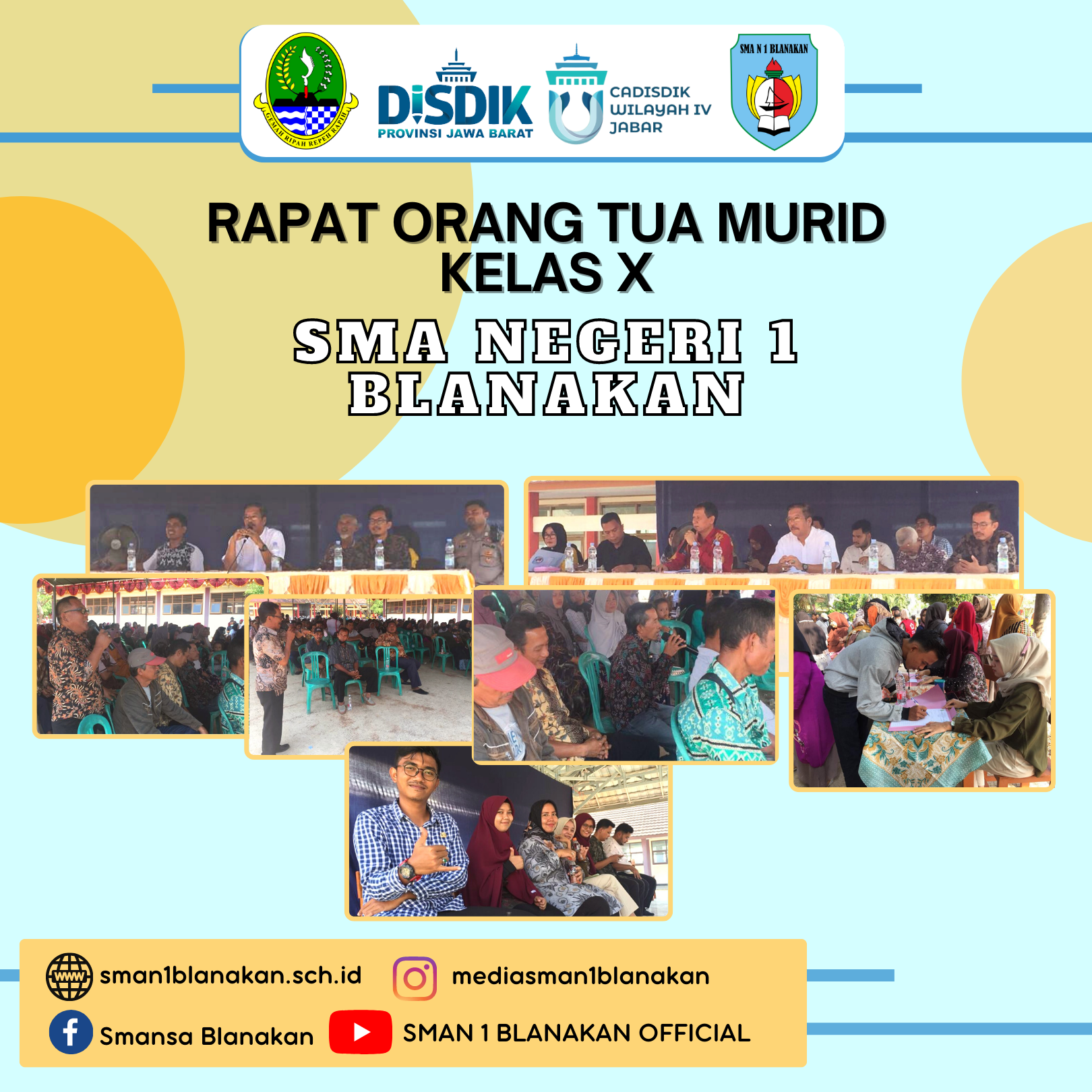 Rapat Orang Tua Murid Kelas X