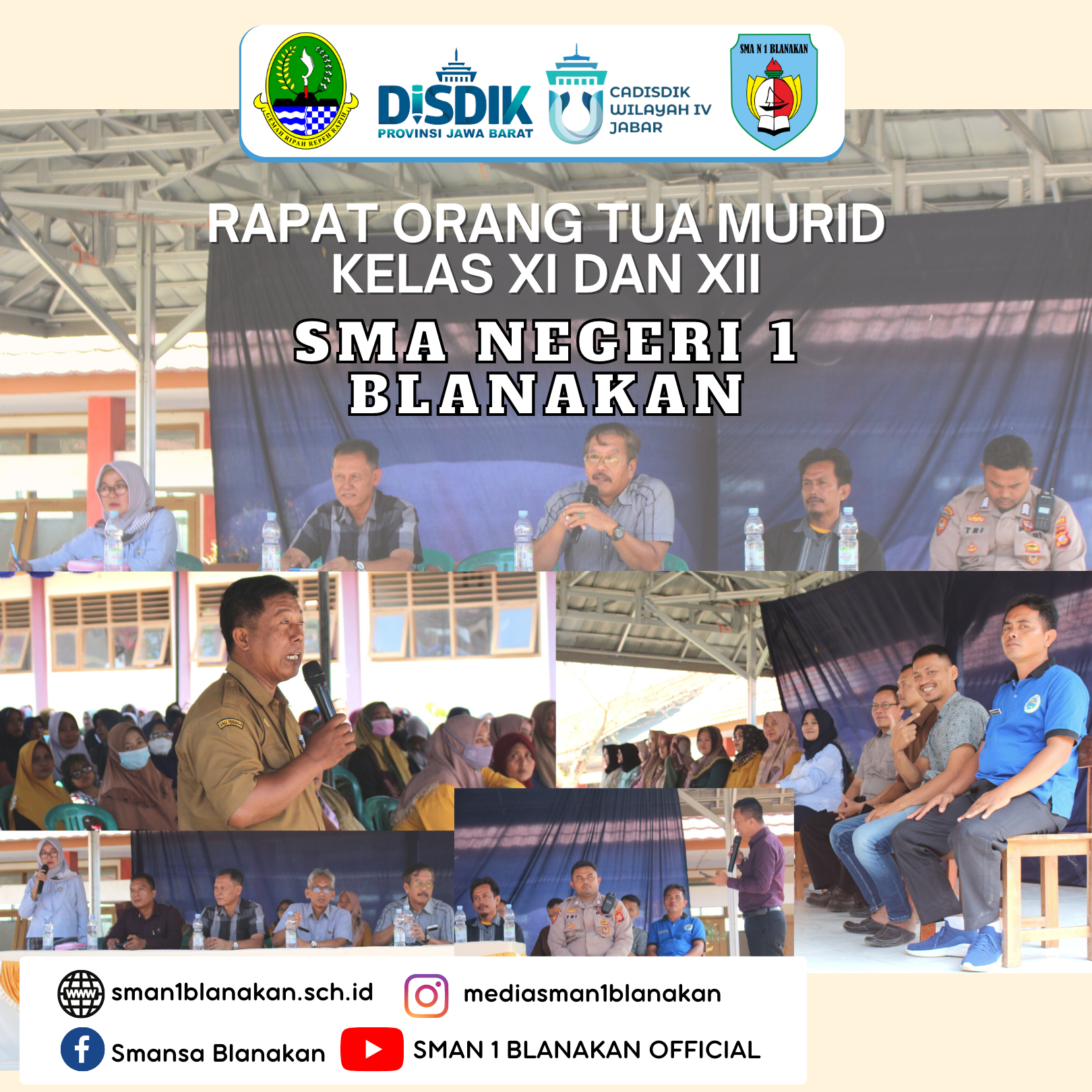Rapat Orang Tua Kelas XI dan XII
