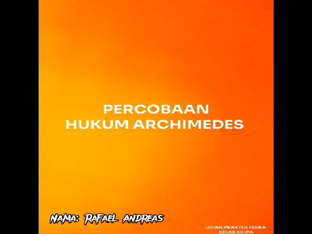 Hukum Archimedes_1
