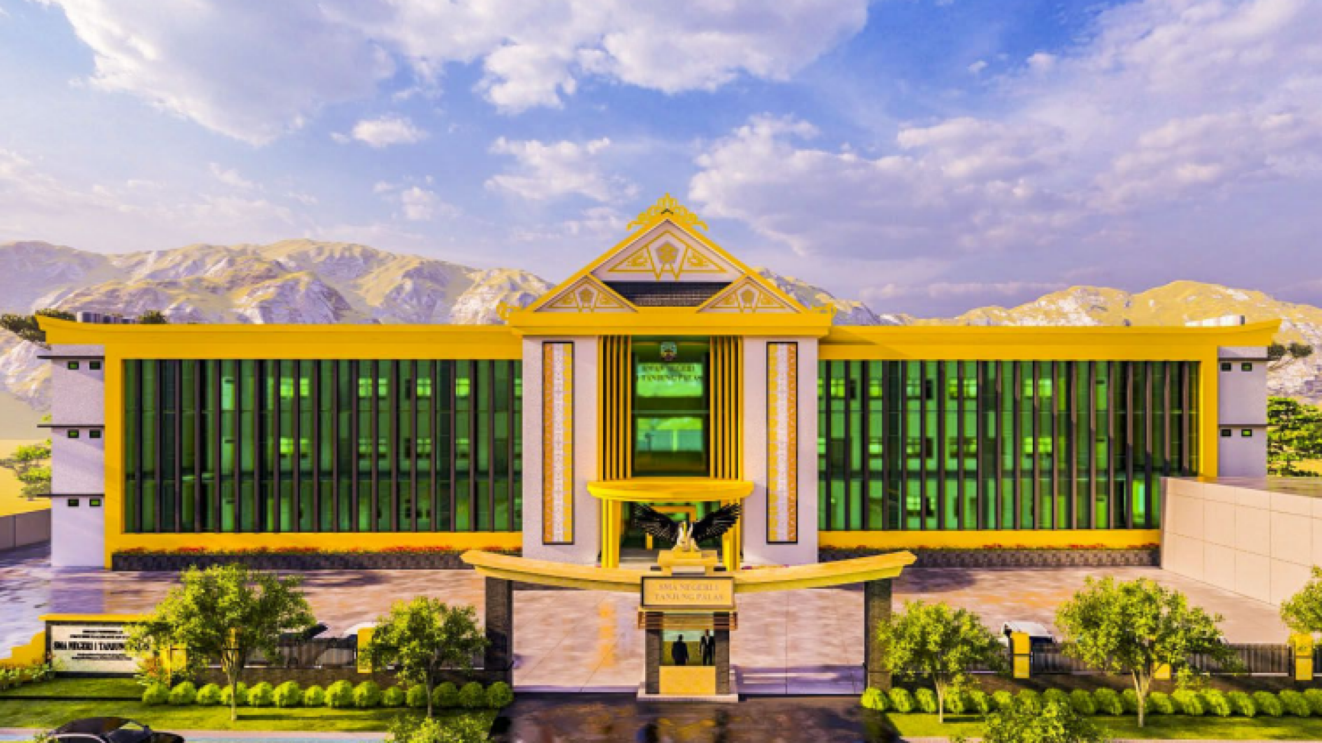 Gedung Baru SMAN 1 Tanjung Palas