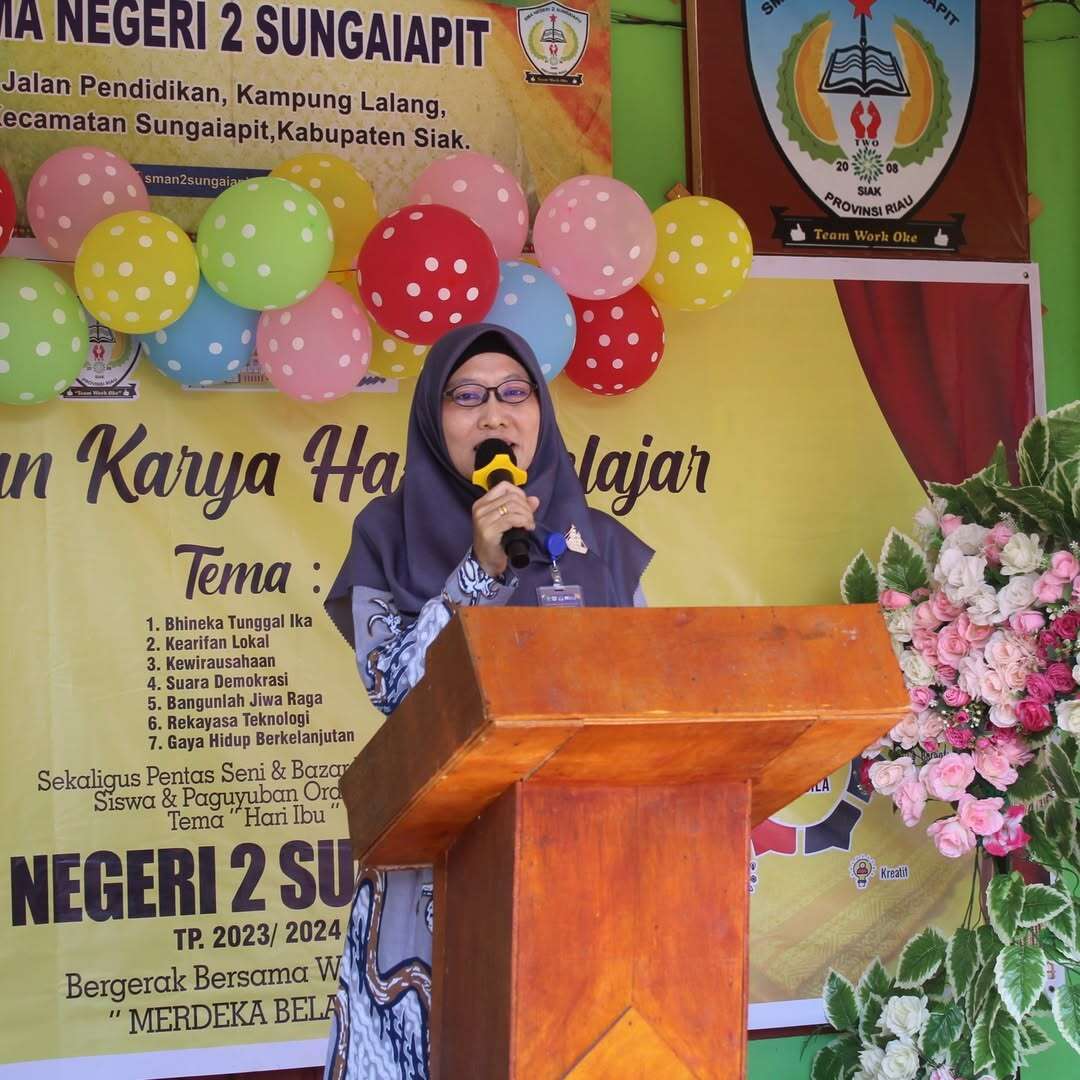 Kata Sambutan Kepala SMAN 2 Sungai Apit
