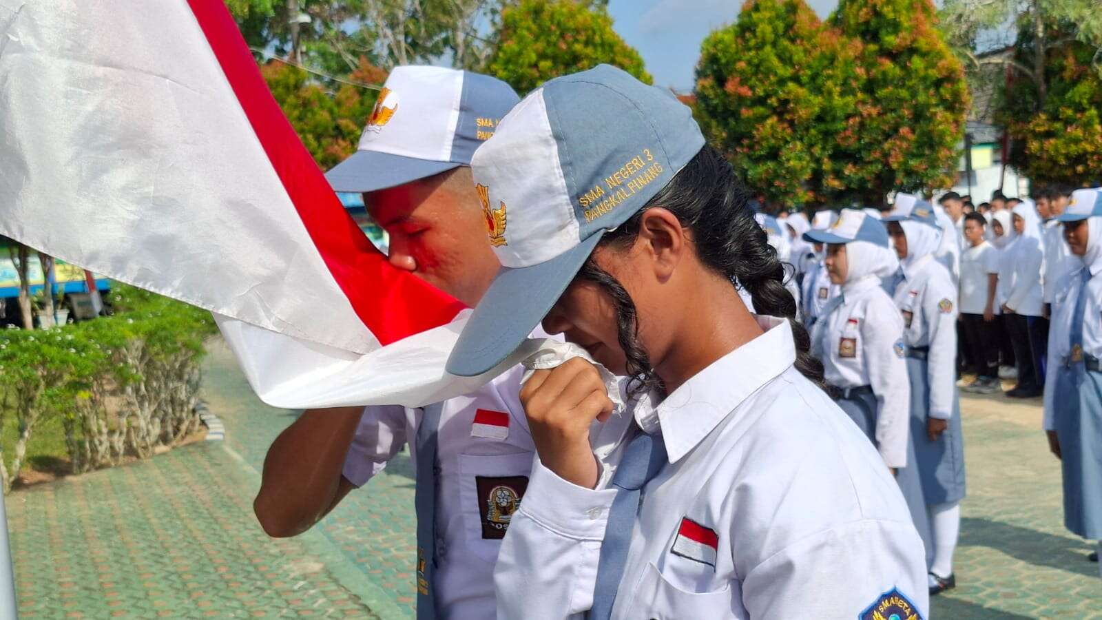 Pelantikan Pasukan Baris berbaris