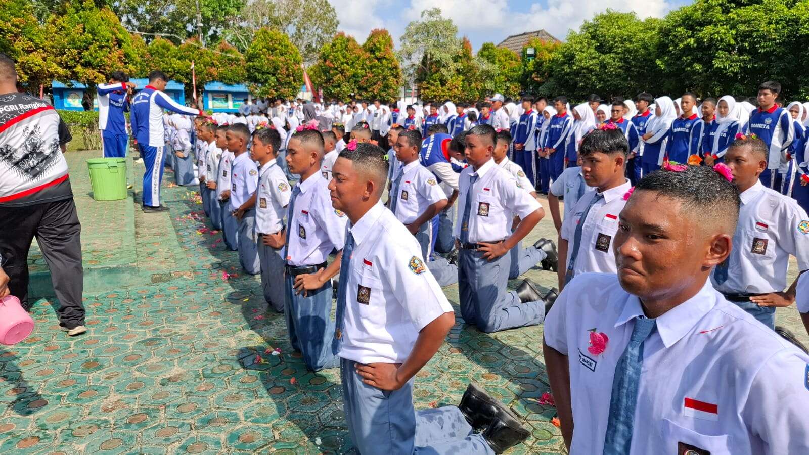 Pelantikan Pasukan Baris berbaris