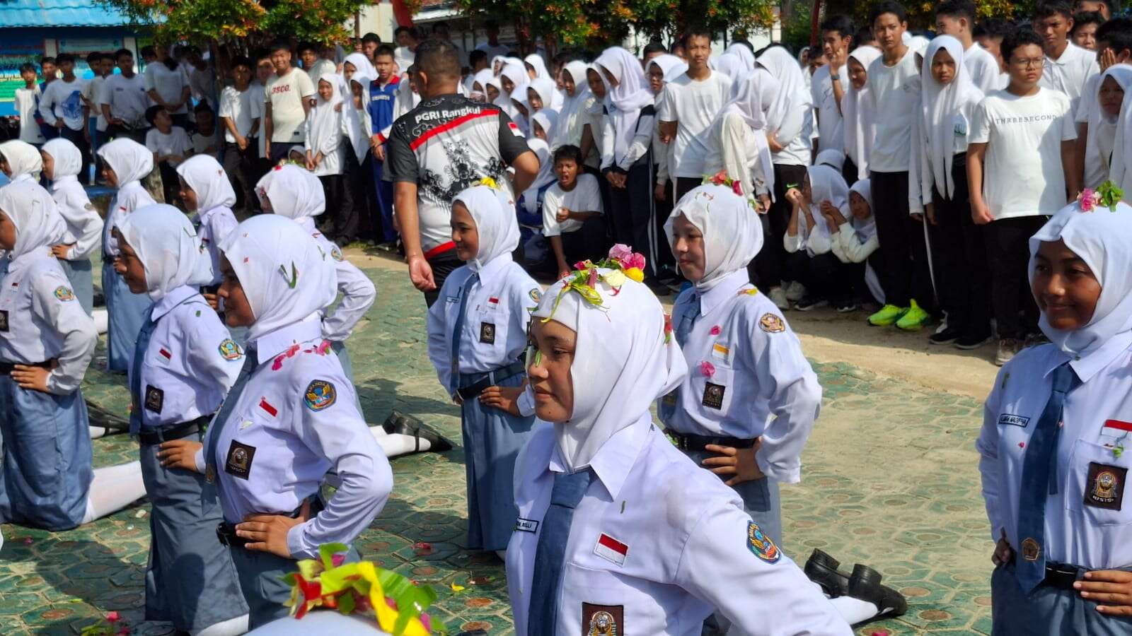 Pelantikan Pasukan Baris berbaris