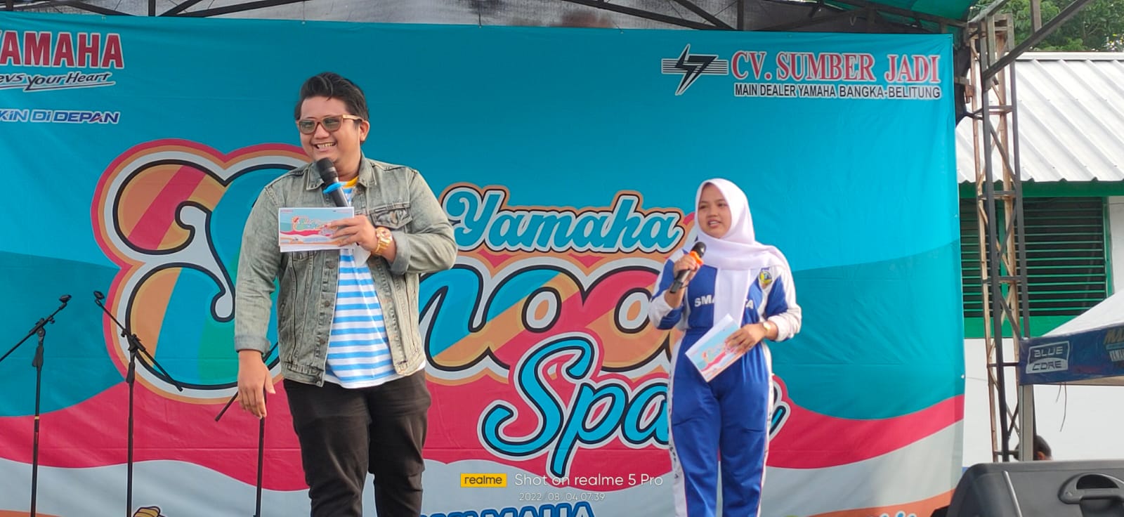 Yamaha School Space di SMA Negeri 3 Pangkalpinang