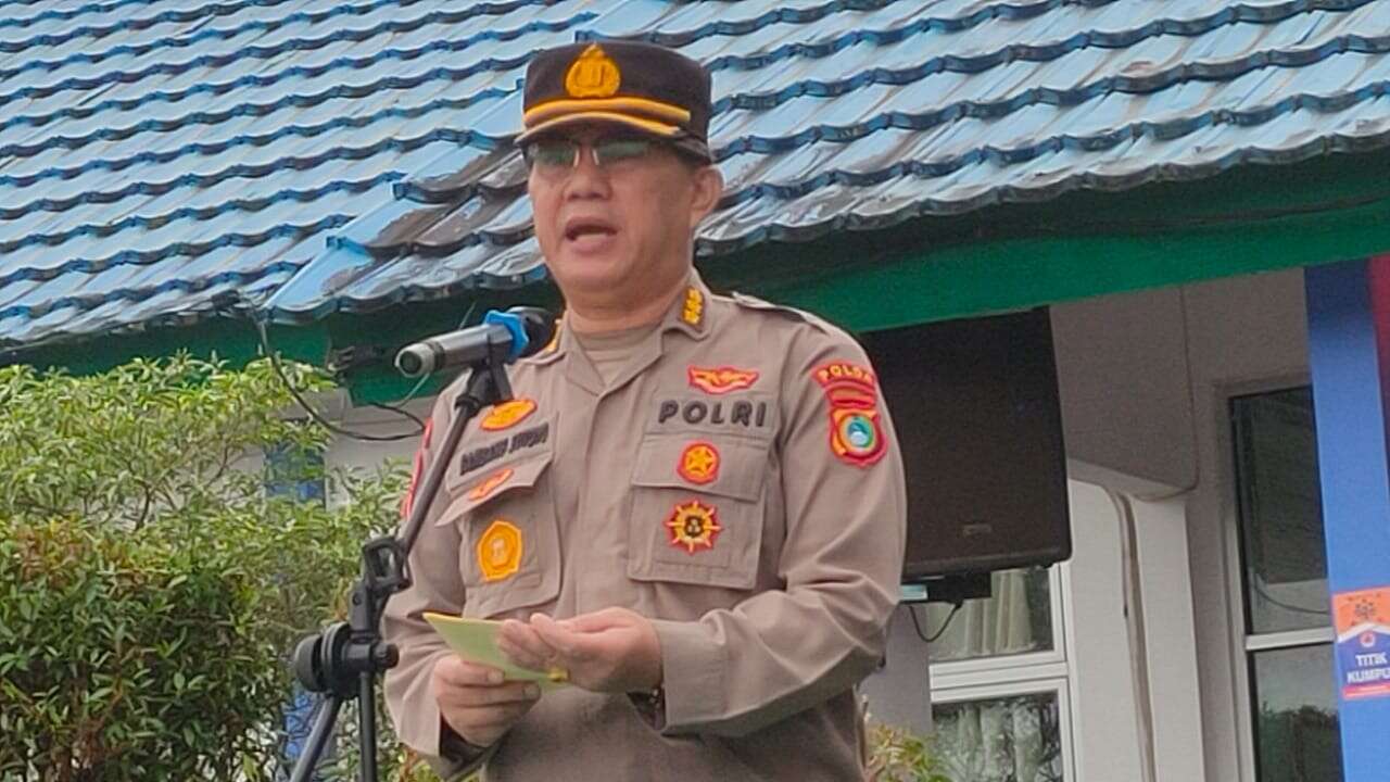 Upacara Bendera "Anti Geng Motor"