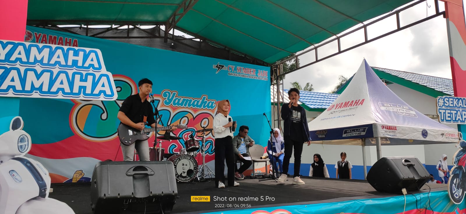 Yamaha School Space di SMA Negeri 3 Pangkalpinang