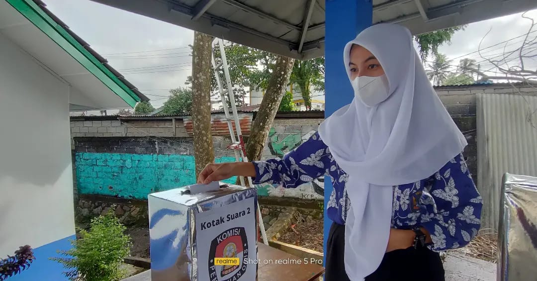 Pemungutan Suara Pemilihan Paslon Ketua dan Wakil Ketua OSIS