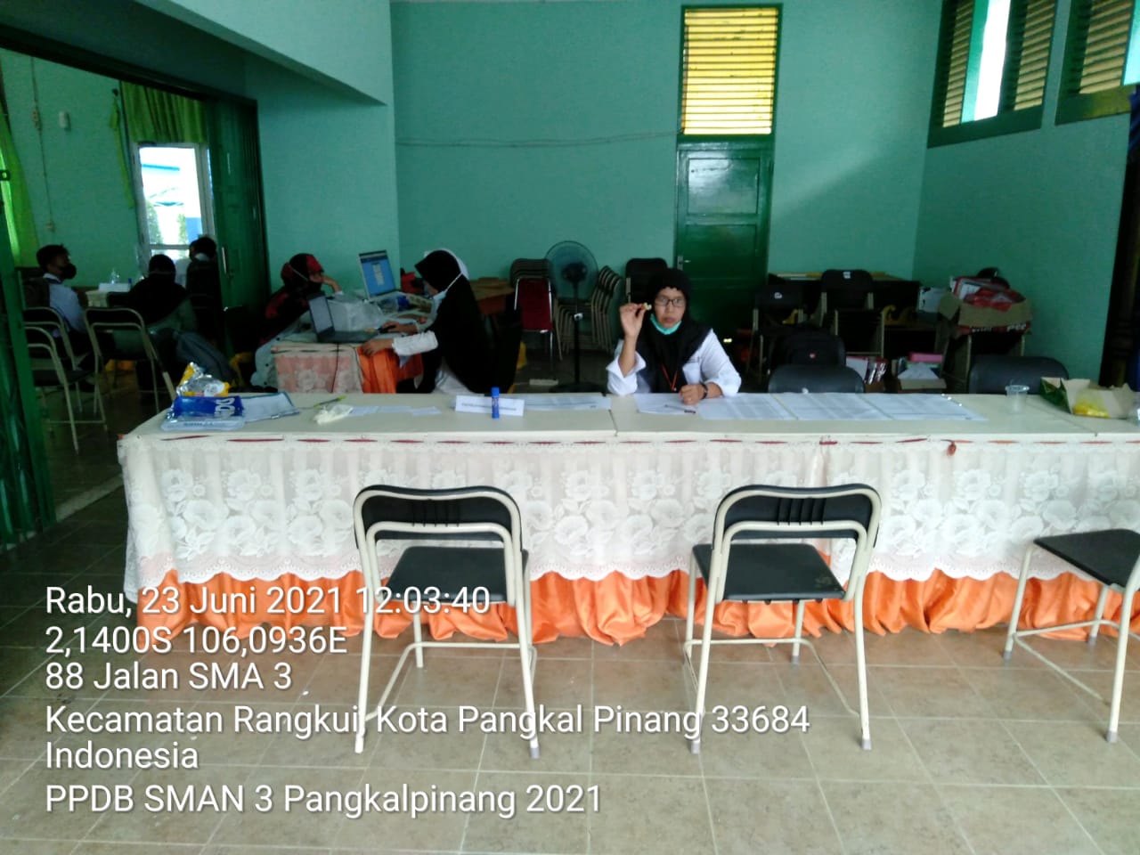 Penerimaan Siswa Baru SMAN 3 Pangkalpinang Tahun 2021