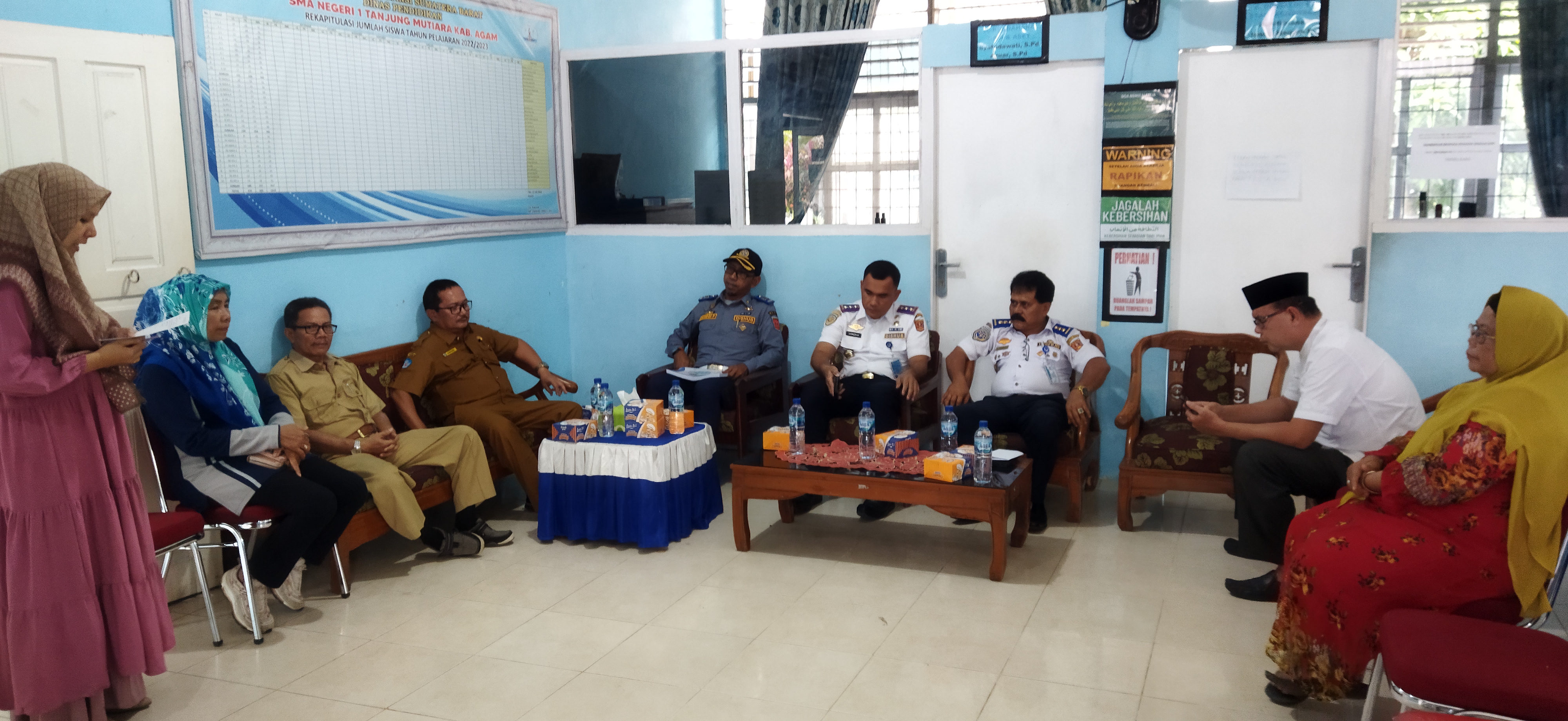 KEGIATAN PERESMIAN HALTE SMAN 1 TANJUNG MUTIARA
