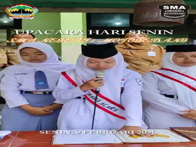 Dokumentasi Upacara Bendera  Senin, 9 Februari 2026