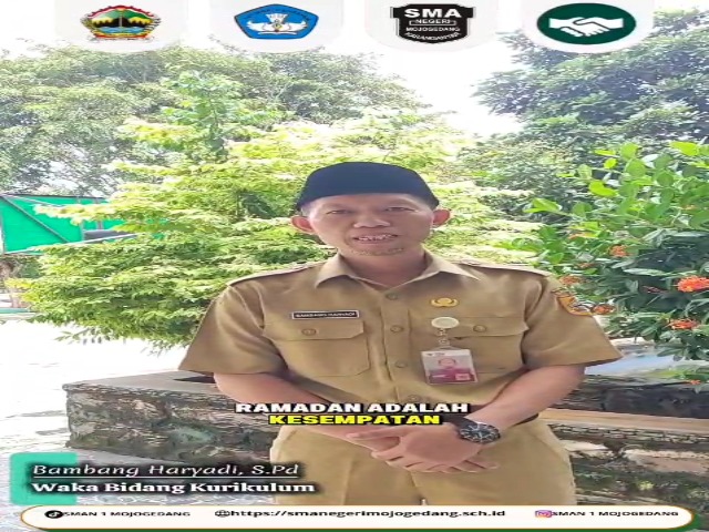Ramadhan sebagai jalan emas untuk berubah menjadi yang lebih baik