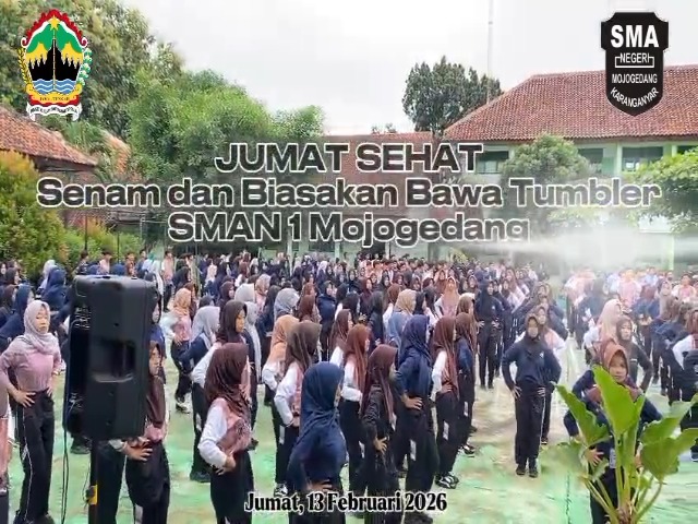 Senam dan Biasakan Bawa Tumbler