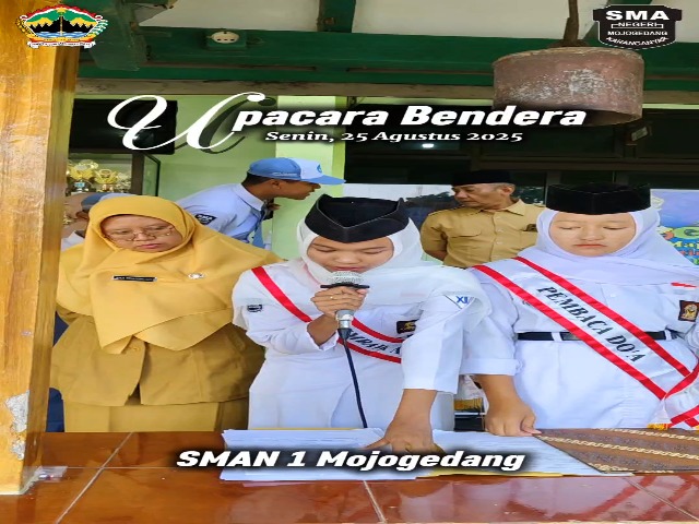 Upacara Bendera Senin, 25 Agustus 2025