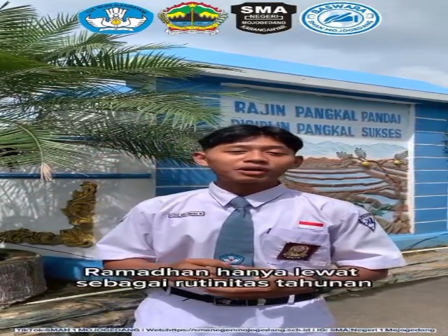 SPIRIT RAMADHAN (Tentang menahan diri)