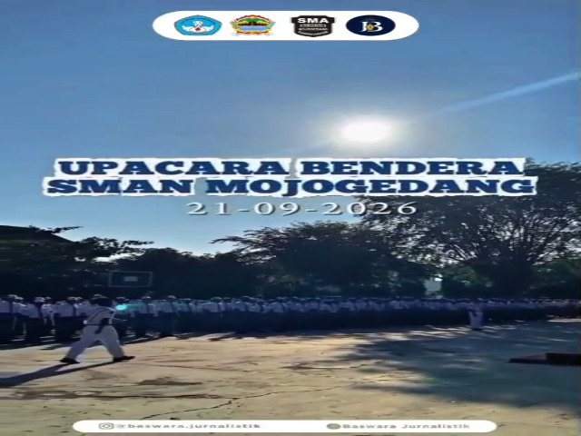 Upacara Bendera Hari Senin SMAN MOJOGEDANG 21 September 2026