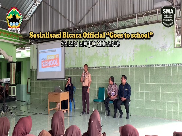 Sosialisasi bicara official goes to school