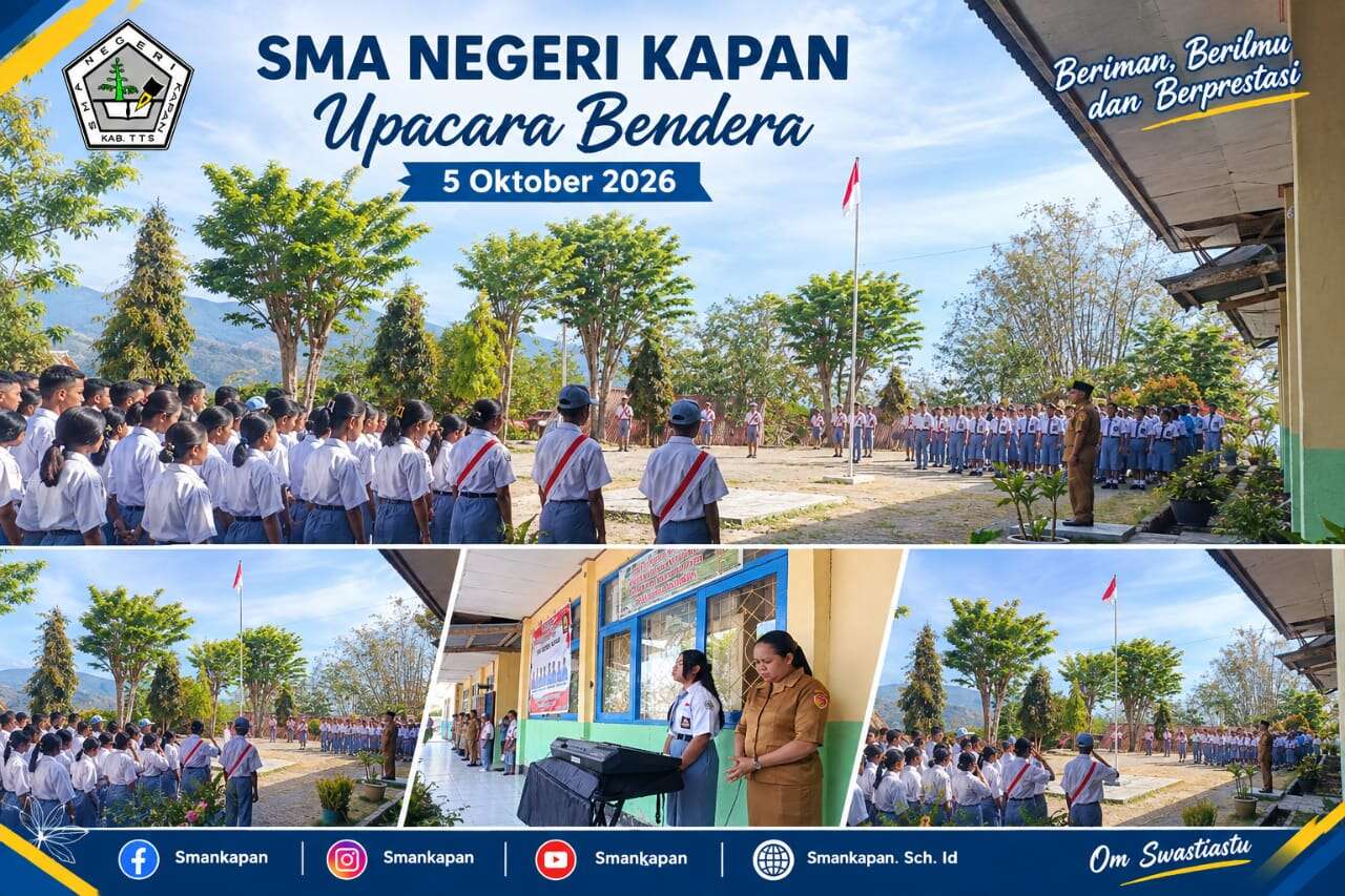 UPACARA BENDERA: MENUMBUHKAN DISIPLIN, KARAKTER, DAN SEMANGAT MENGABDI