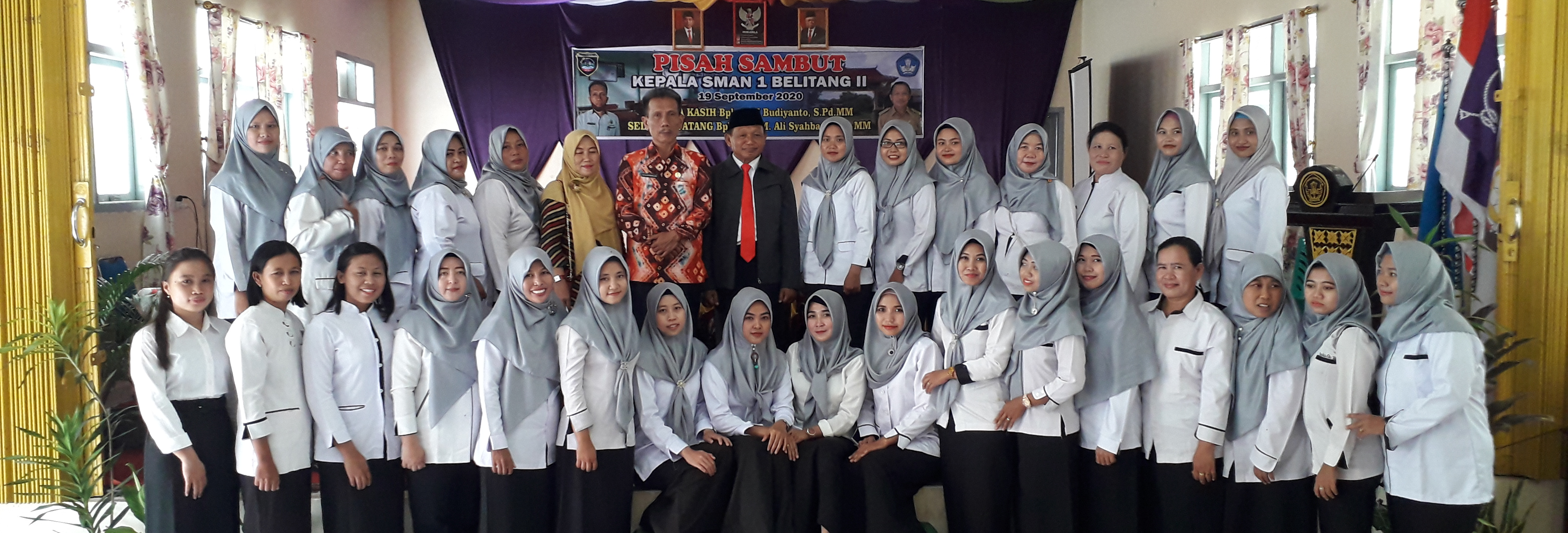 PISAH SAMBUT KEPALA SMAN 1 BELITANG II TAHUN 2020