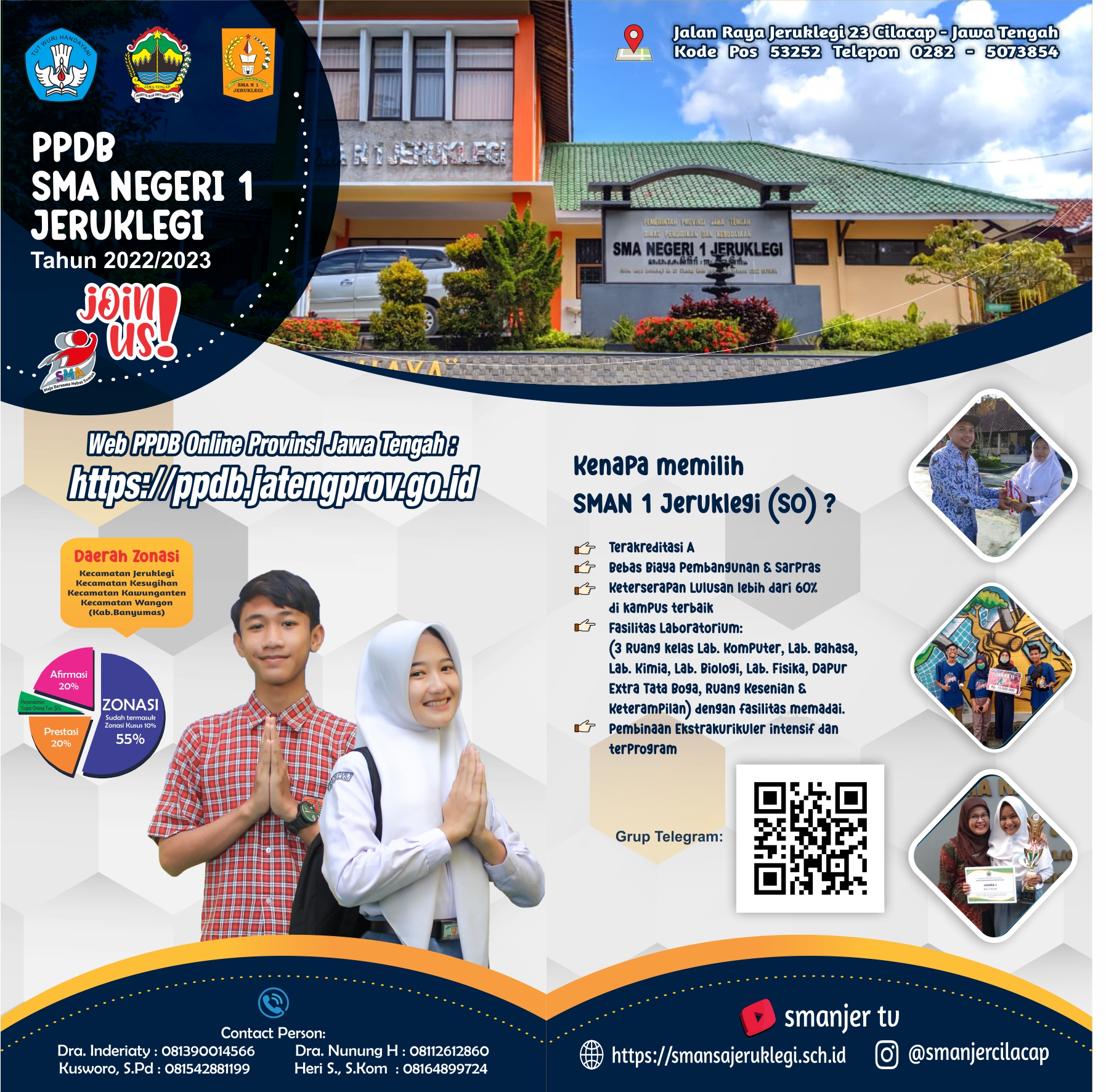 brosur depan