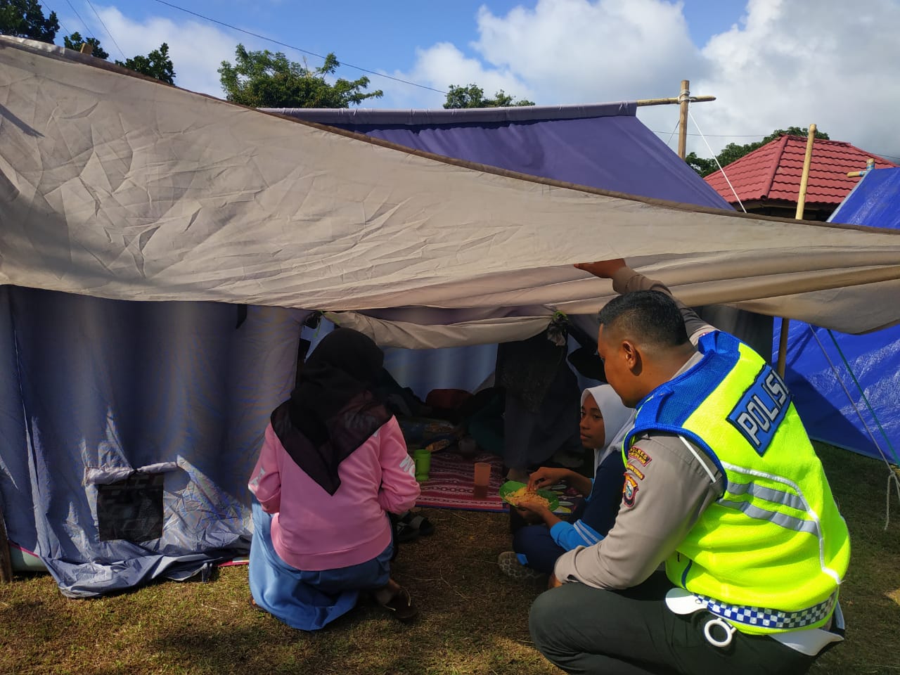 KEGIATAN KEMAH PKS DI POLSEK