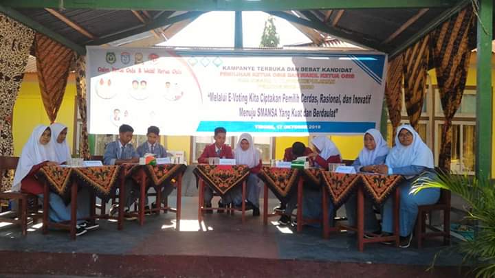 PEMILIHAN OSIS SMA N 1 TIDORE KEPULAUAN