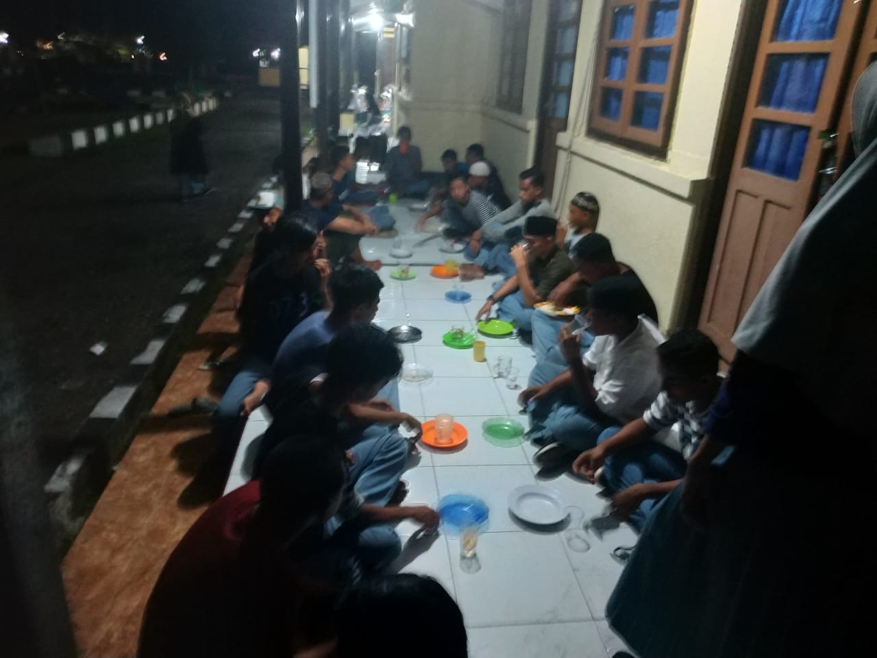 KEGIATAN KEMAH PKS DI POLSEK