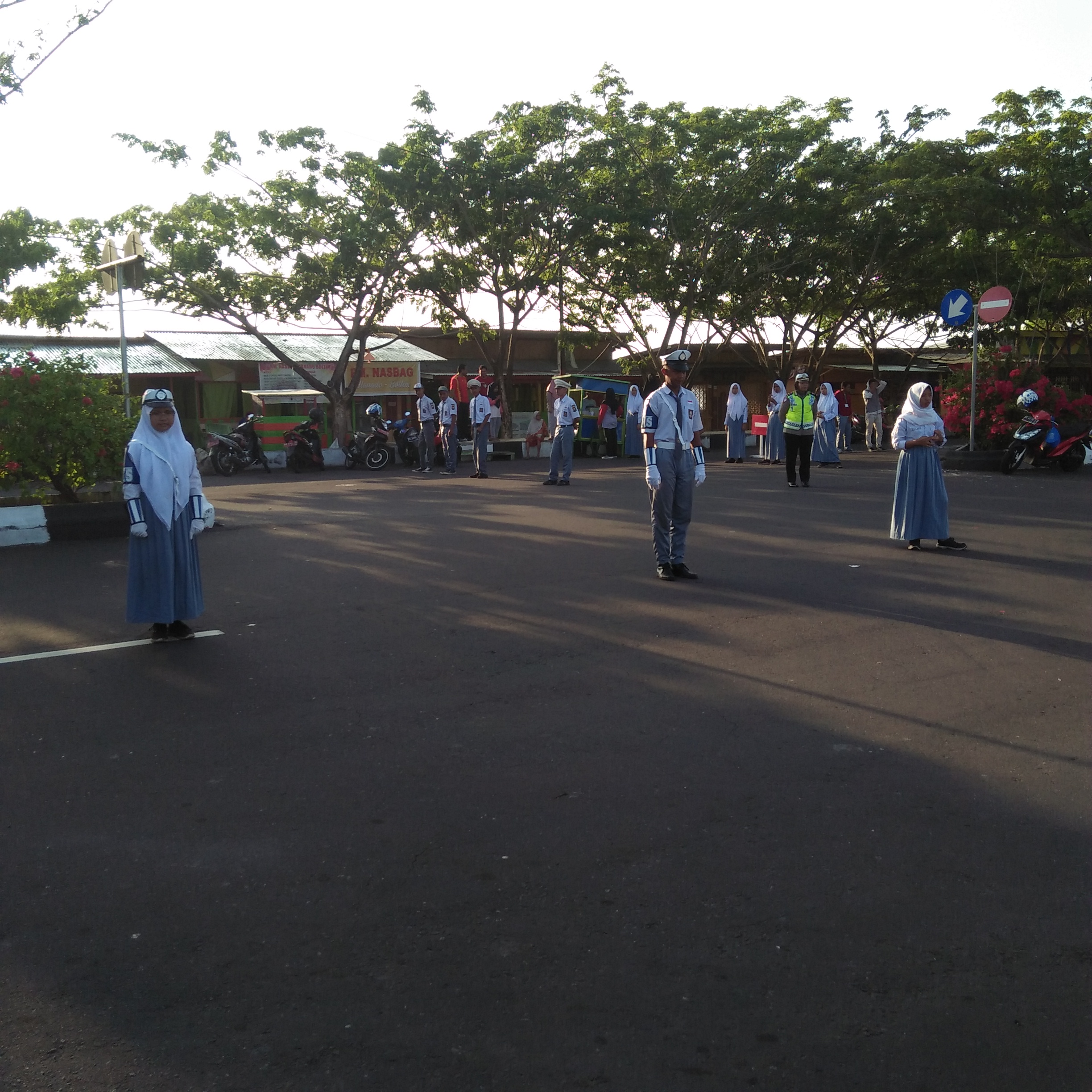 KEGIATAN KEMAH PKS DI POLSEK