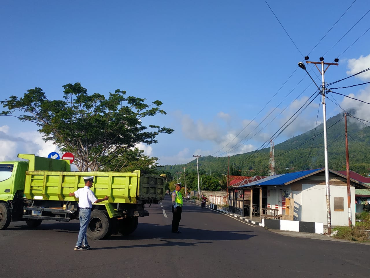 KEGIATAN KEMAH PKS DI POLSEK