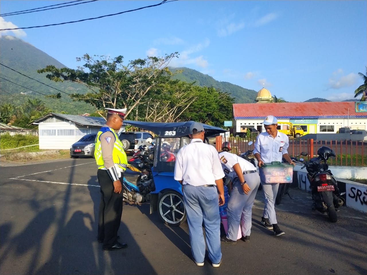 KEGIATAN KEMAH PKS DI POLSEK