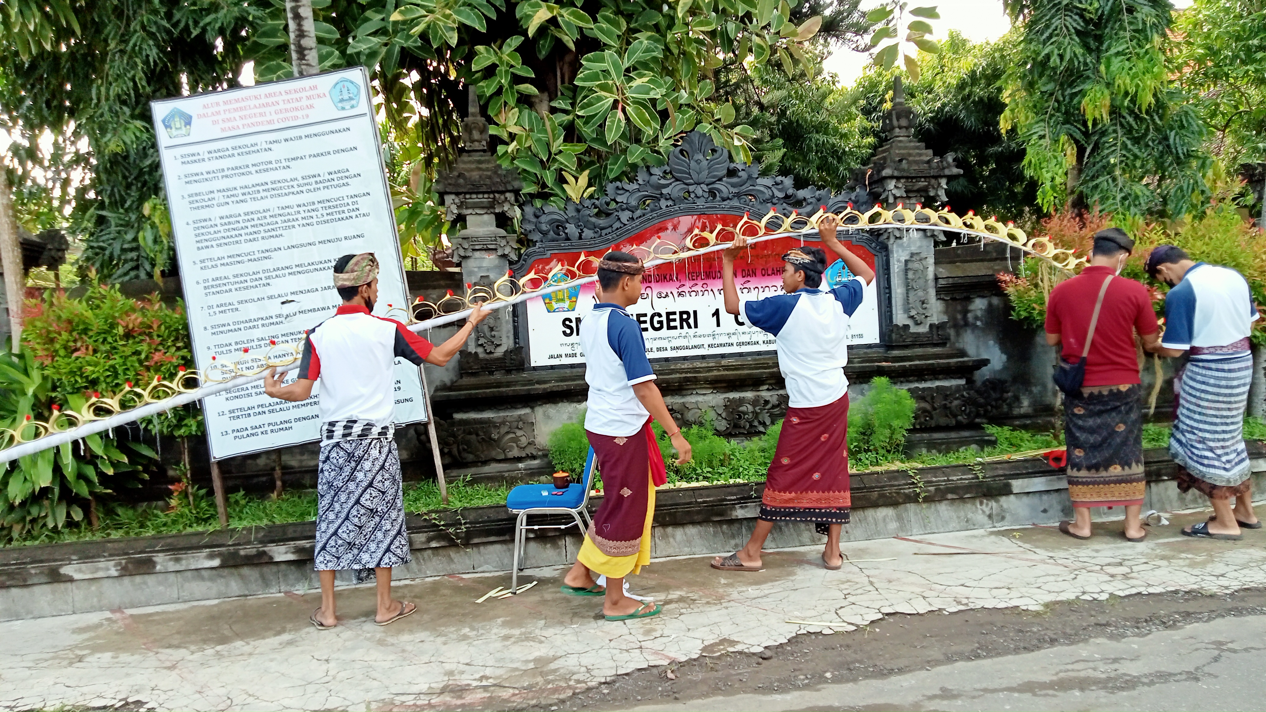 Persiapan Saraswati