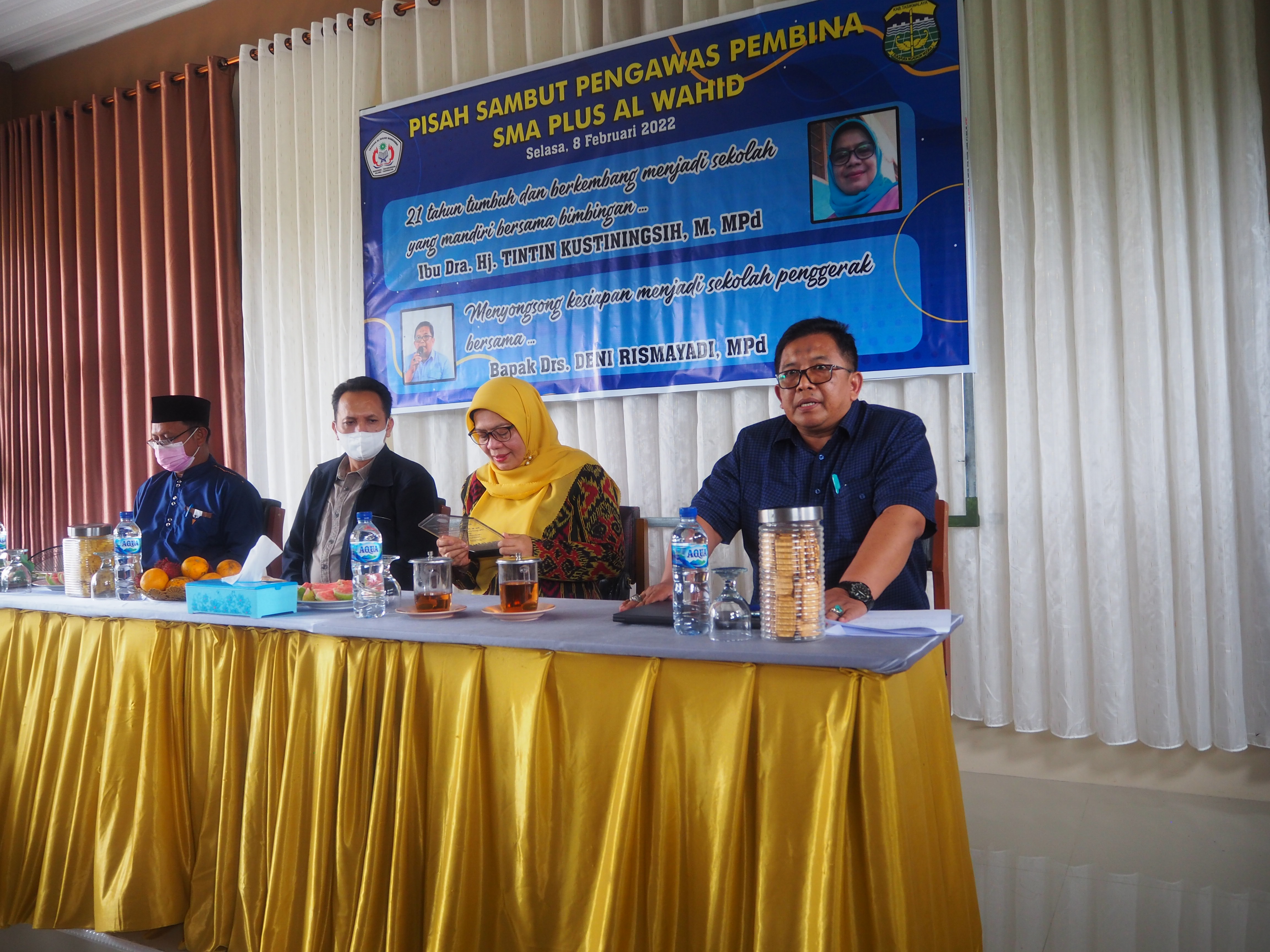 Kata-kata penerimaan tugas alihan oleh Pengawas baru