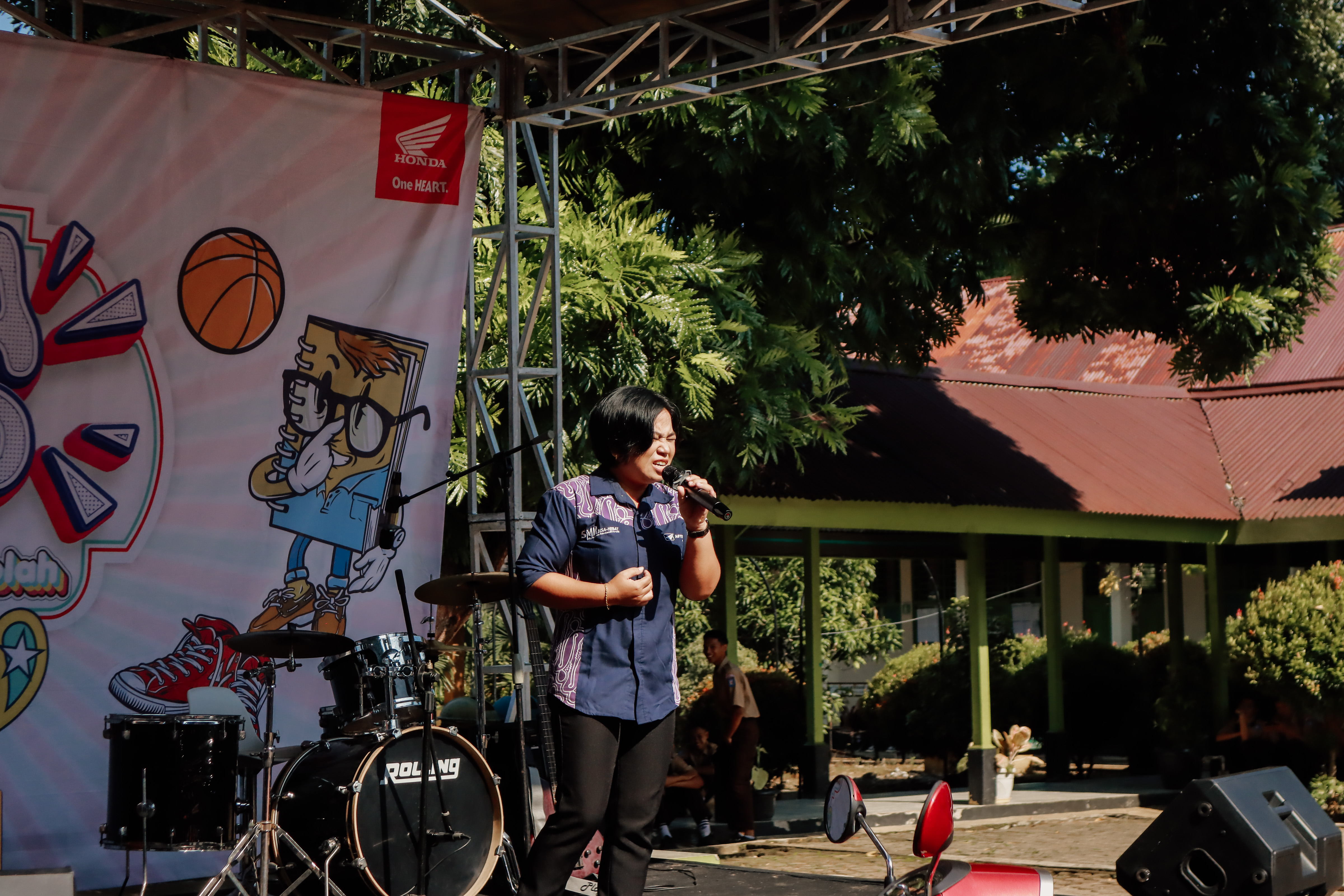 Hola Hoop Honda 2024 di SMKN 2 Bengkulu Utara