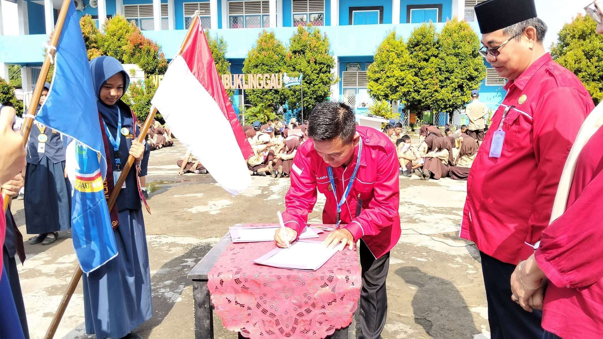 Pelantikan PIK-R SMP Negeri 5 Lubuklinggau
