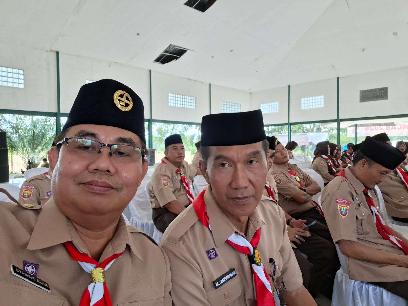 SMP Negeri 5 Lubuklinggau mengikuti Jambore yang dilaksanakan selama 4 hari