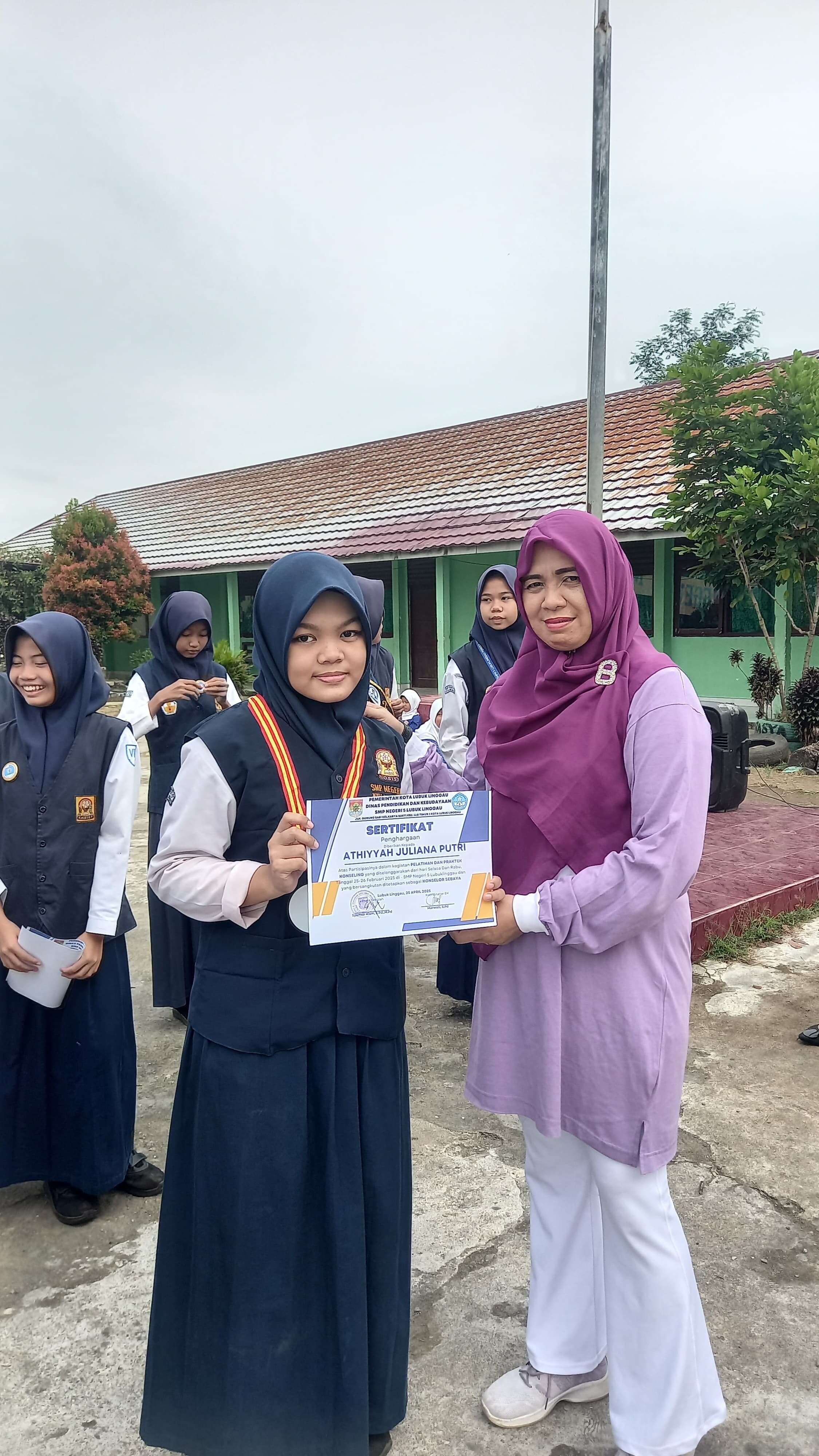 Pengukuhan dan Peresmian Konselor sebaya dan PIK-R