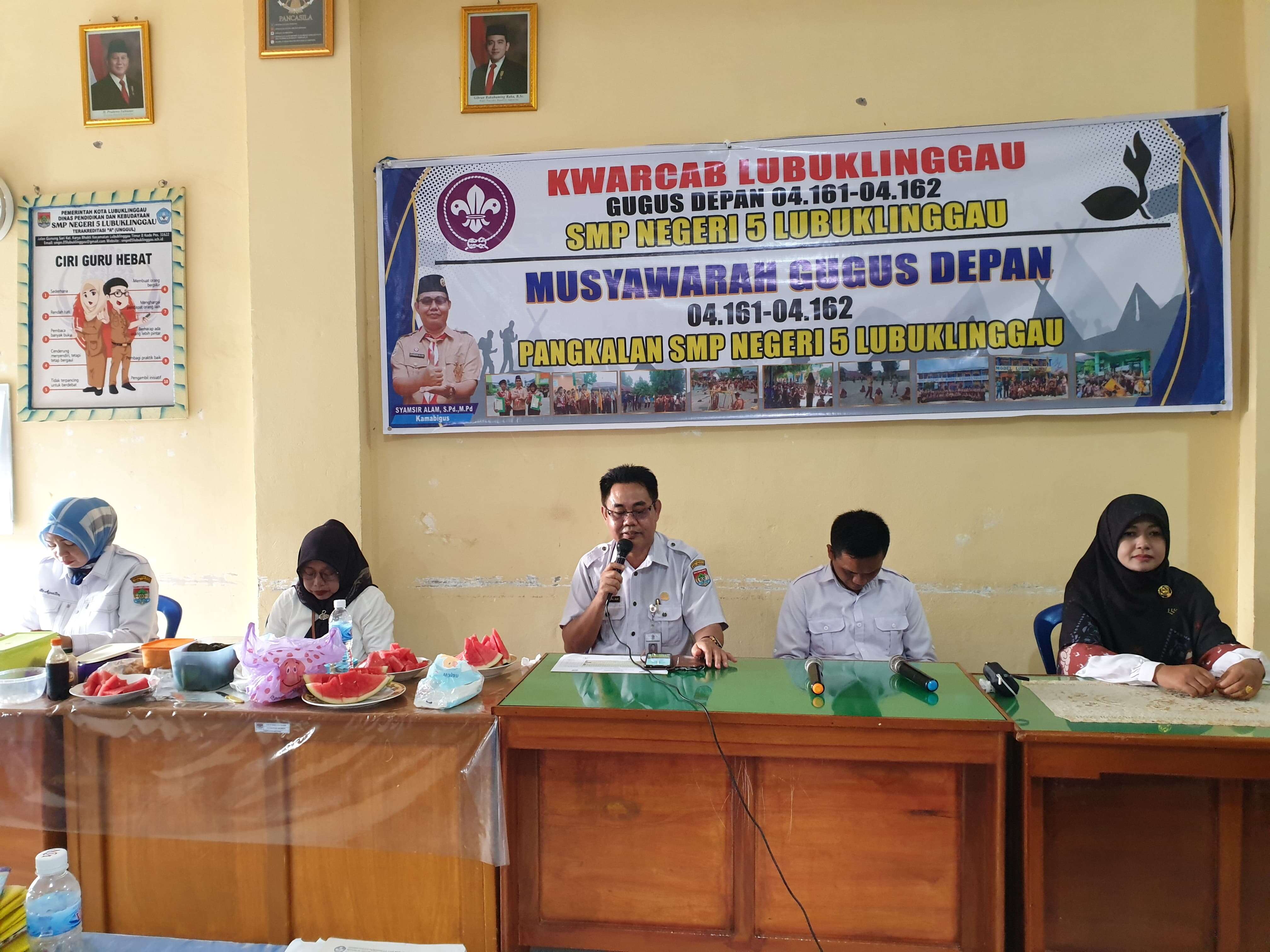 Rapat persiapan SPMB