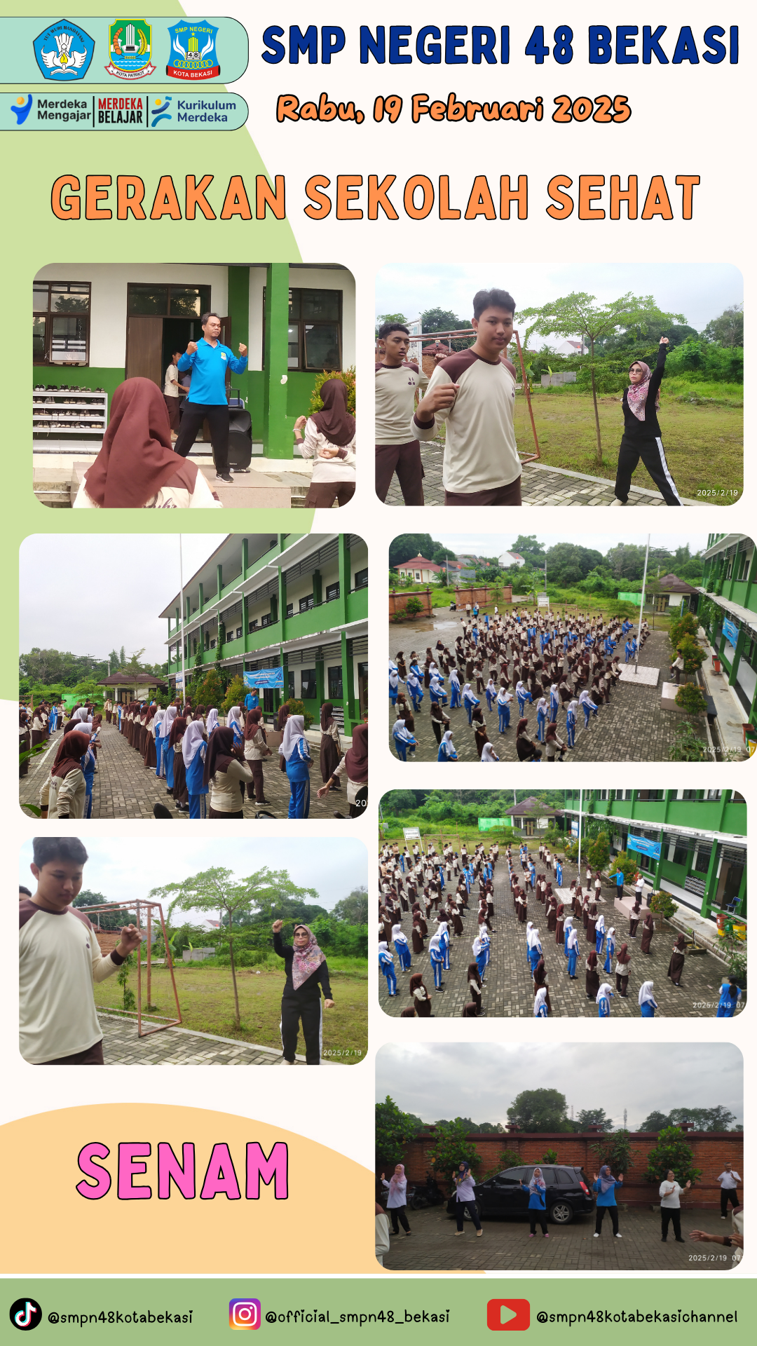 Senam Sehat (19 Februari 2025)