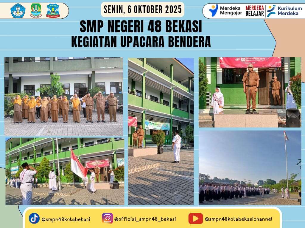 Kegiatan Upacara Bendera (Senin, 06 Oktober 2025)