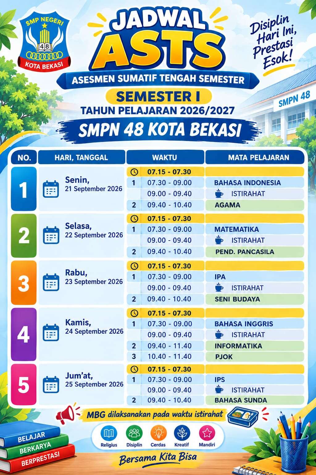 Kegiatan ASTS Ganjil 2026/2027