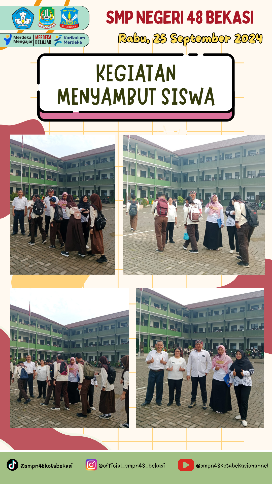Menyambut Siswa (25 September 2024)
